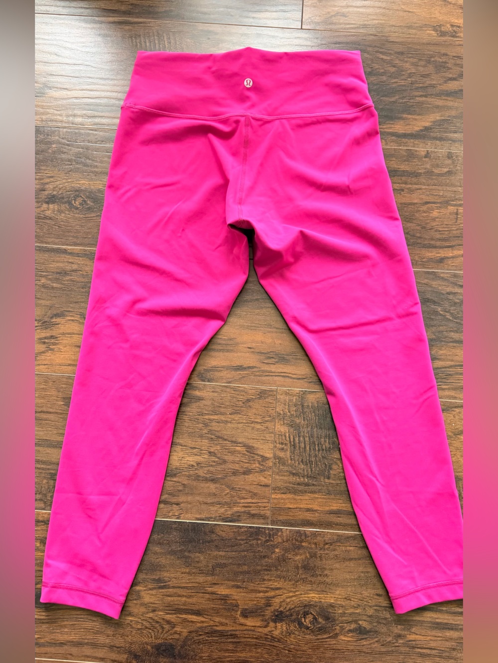 Lululemon size 12 sonic pink align leggings 25”